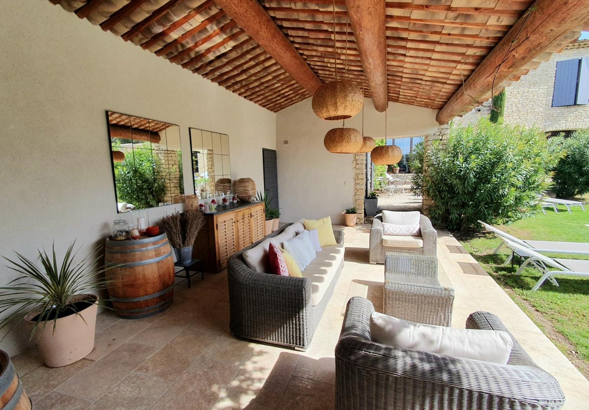 Pensjonat Les Terrasses - Gordes Zewnętrze zdjęcie