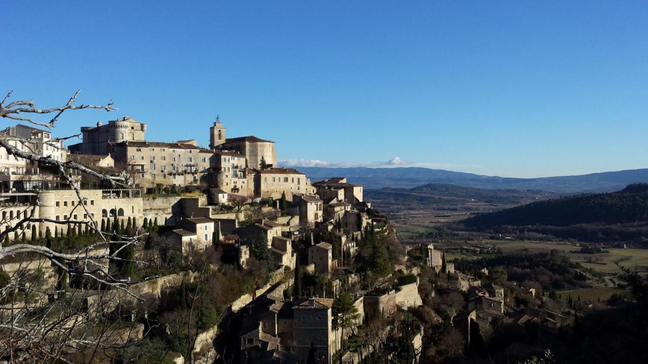 Pensjonat Les Terrasses - Gordes Zewnętrze zdjęcie